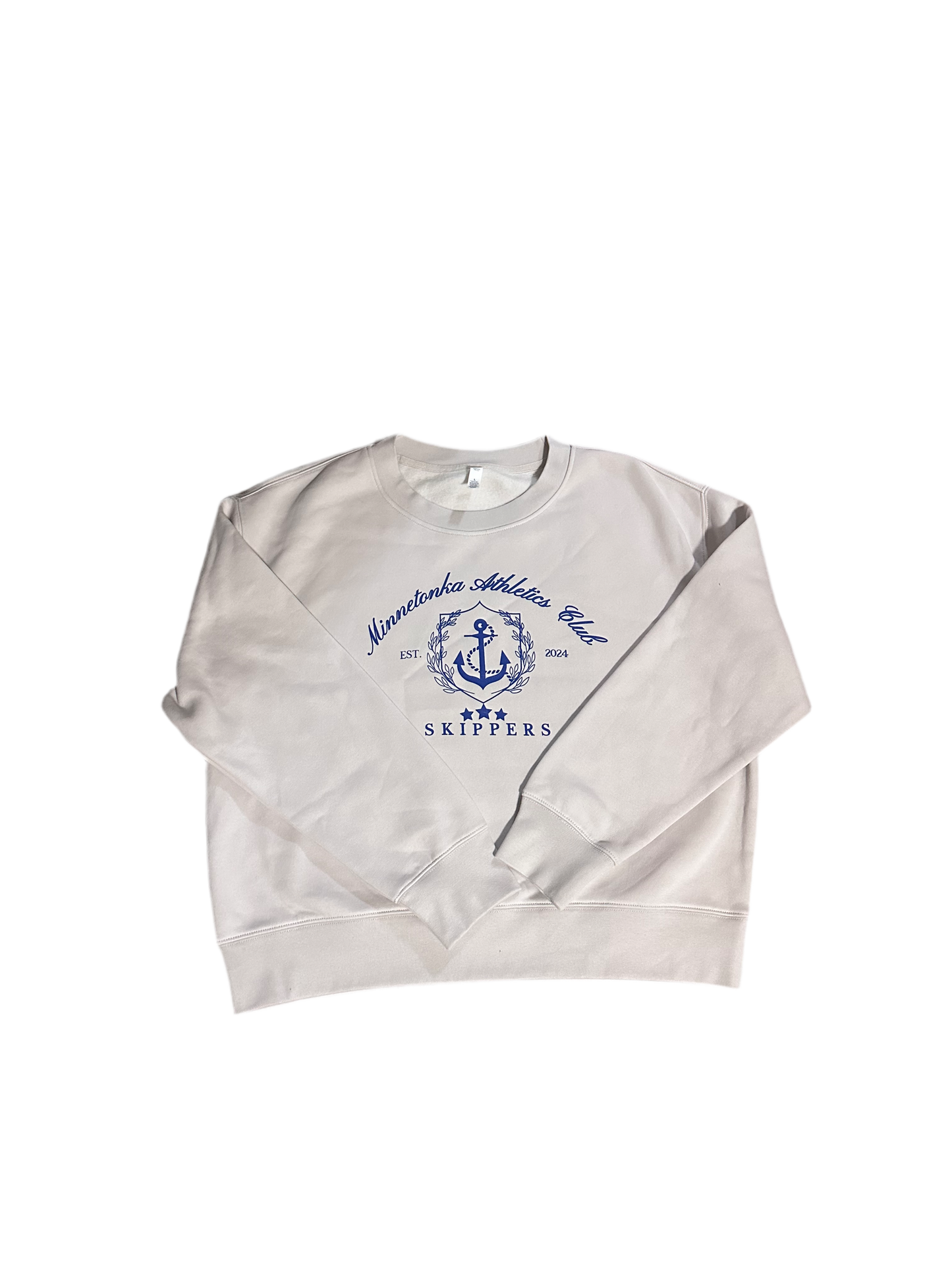 Minnetonka Athletics Club: Women's Ecru Crewneck Sweatshirt