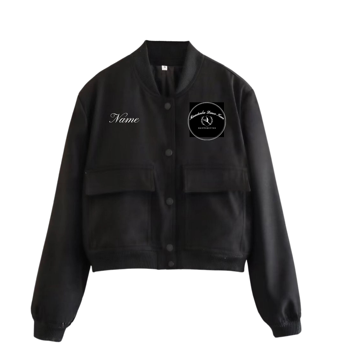 Minnetonka Dance Team: Black Bomber Jacket