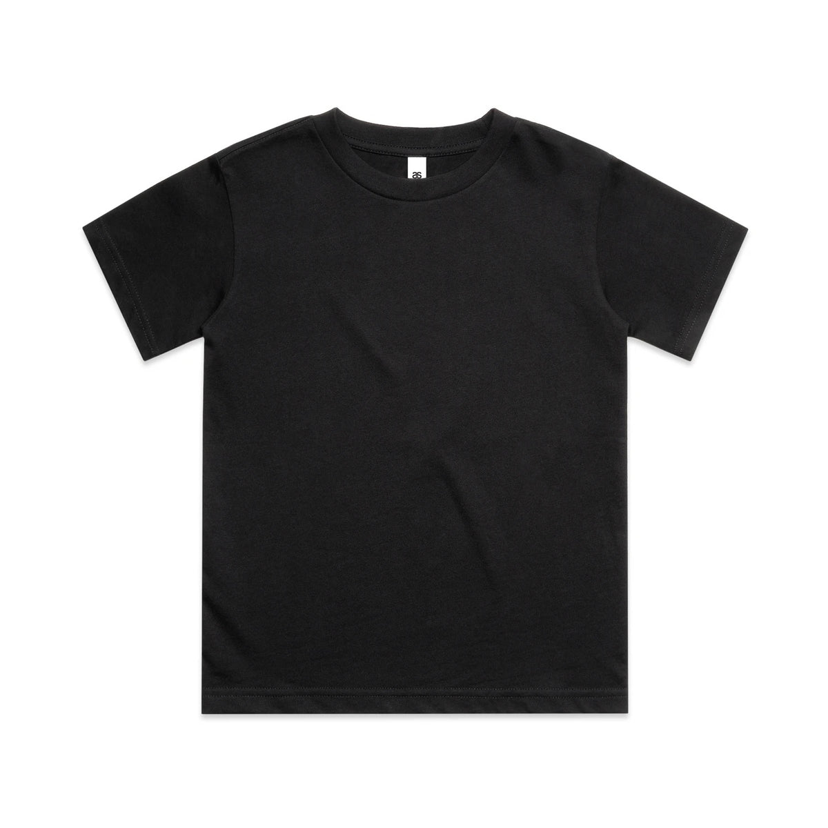 Kids: Black Crew Neck Tee