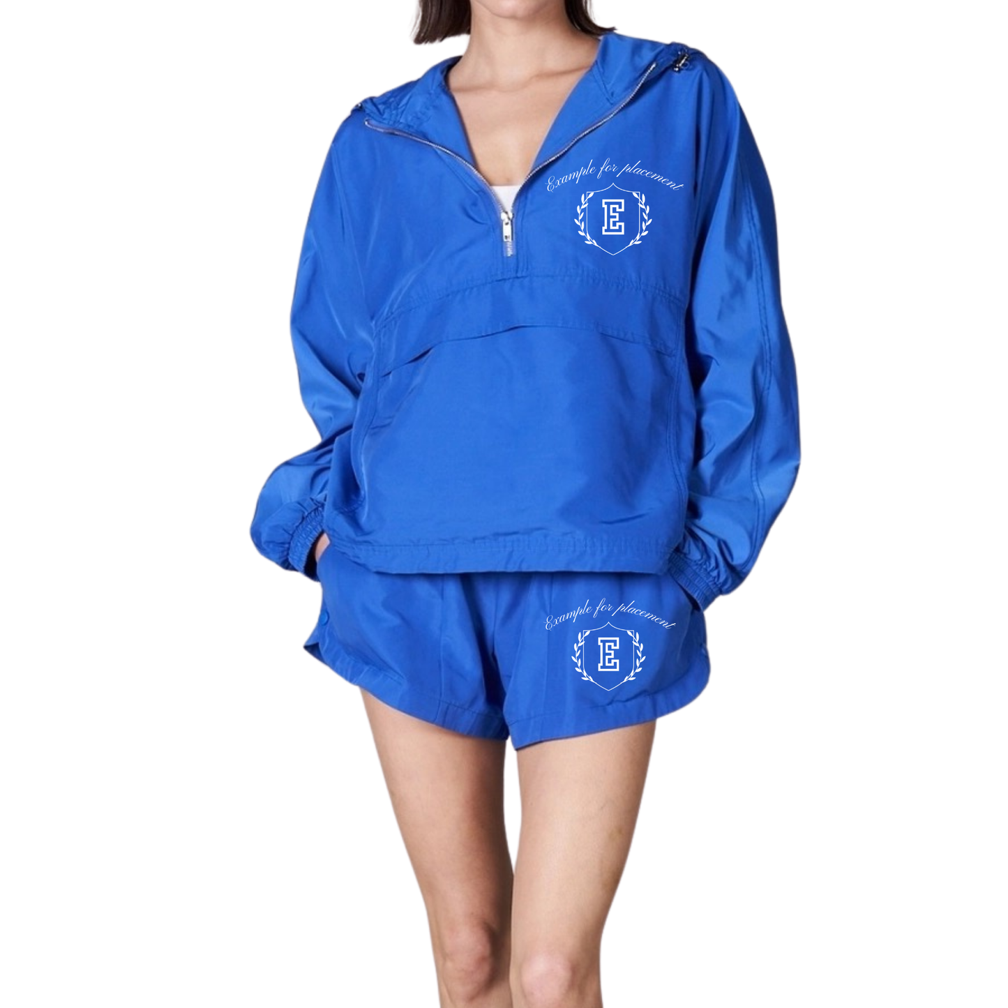 Custom Individual Order: Blue Pullover Jacket