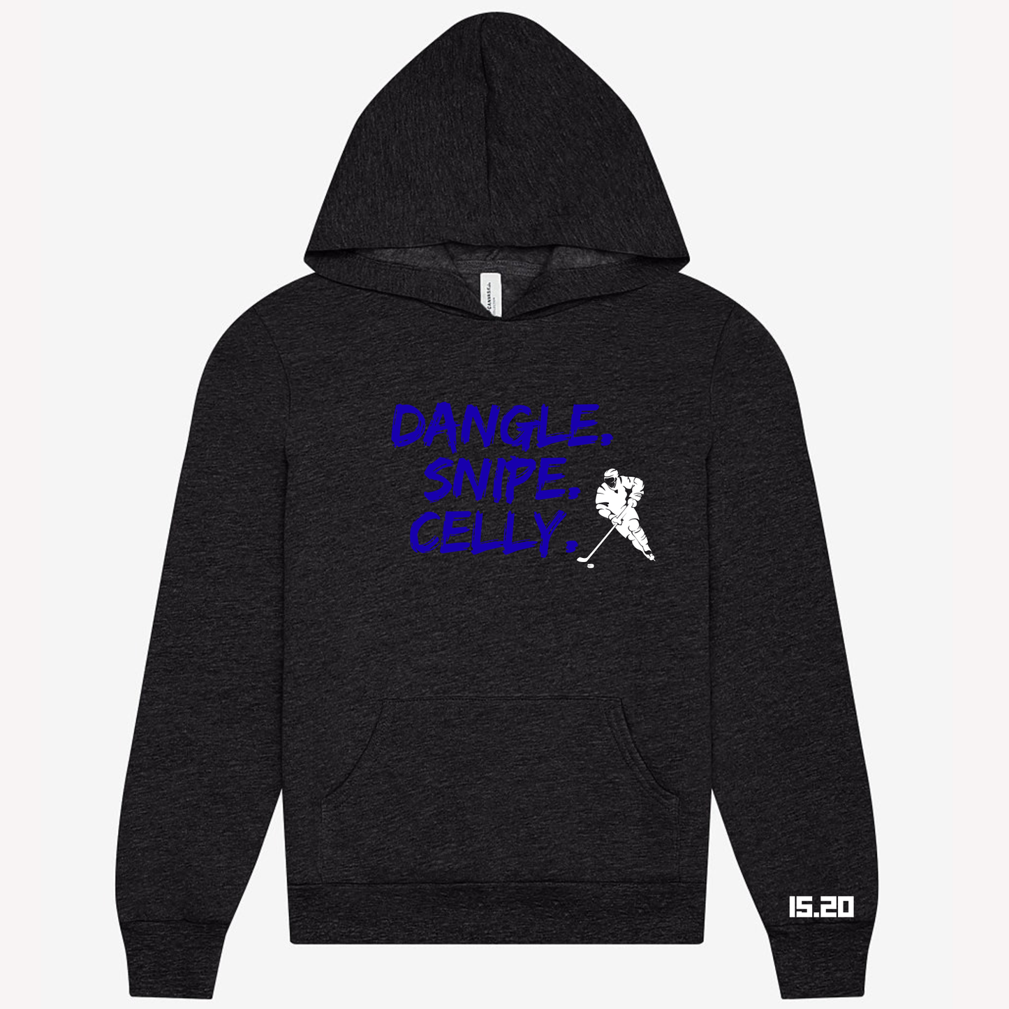 Youth Dark Grey Hoodie: Dangle.Snipe.Celly.
