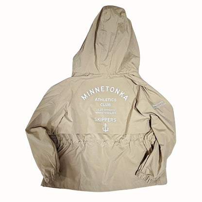 Minnetonka Athletics Club: Khaki Water proof Jacket