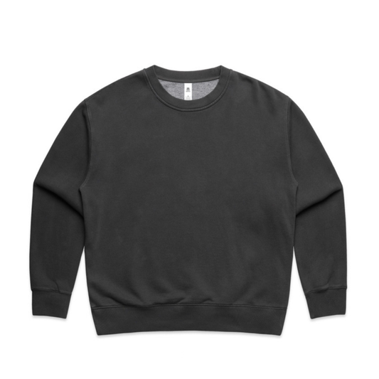 Women’s Faded Black Relaxed Crew Sweatshirt