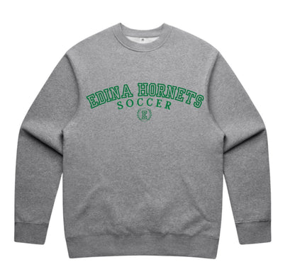 Edina Soccer: Men's Grey Crewneck Sweatshirt
