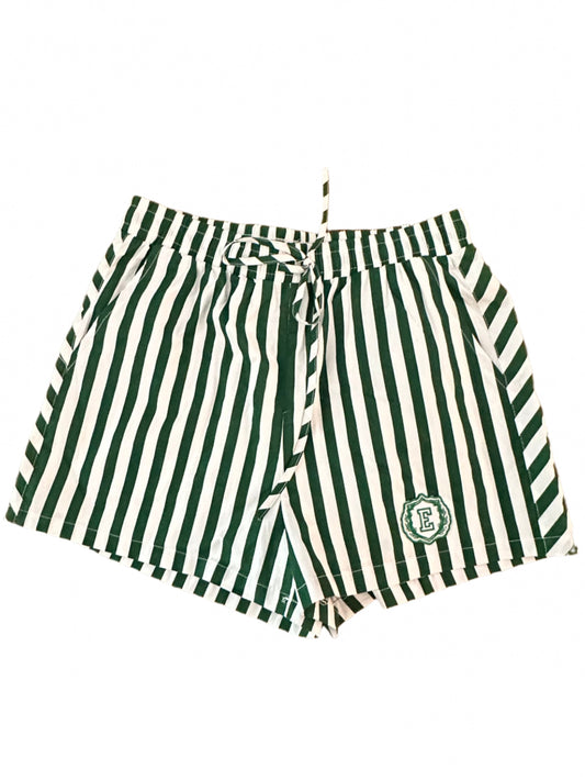 Edina Athletics Club: Striped Drawstring Shorts
