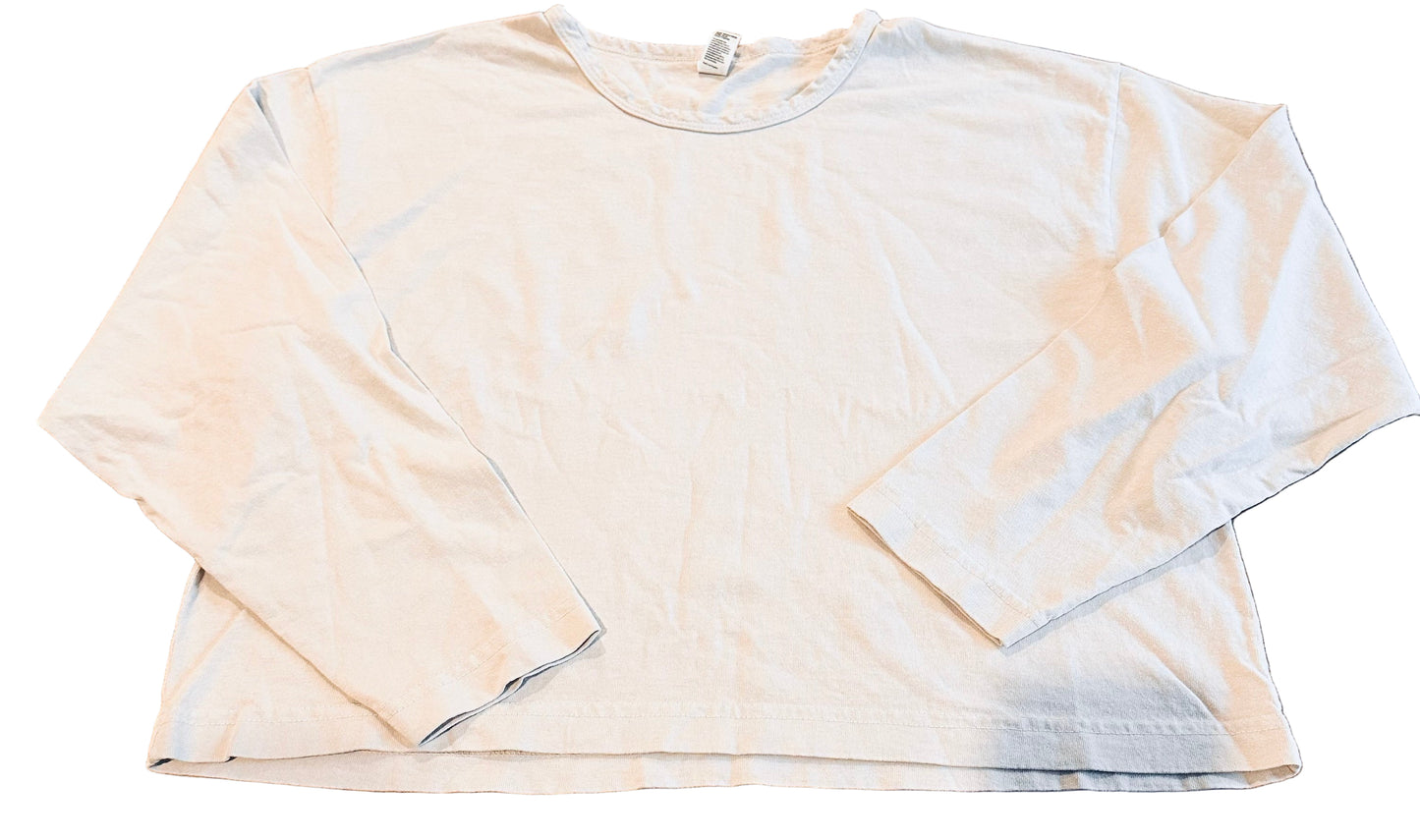 Women's Cropped Long Sleeve Tee