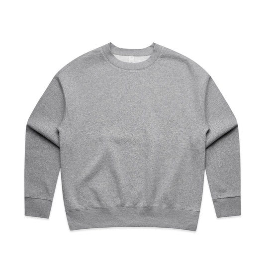 Women's Grey Relaxed Crew Sweatshirt